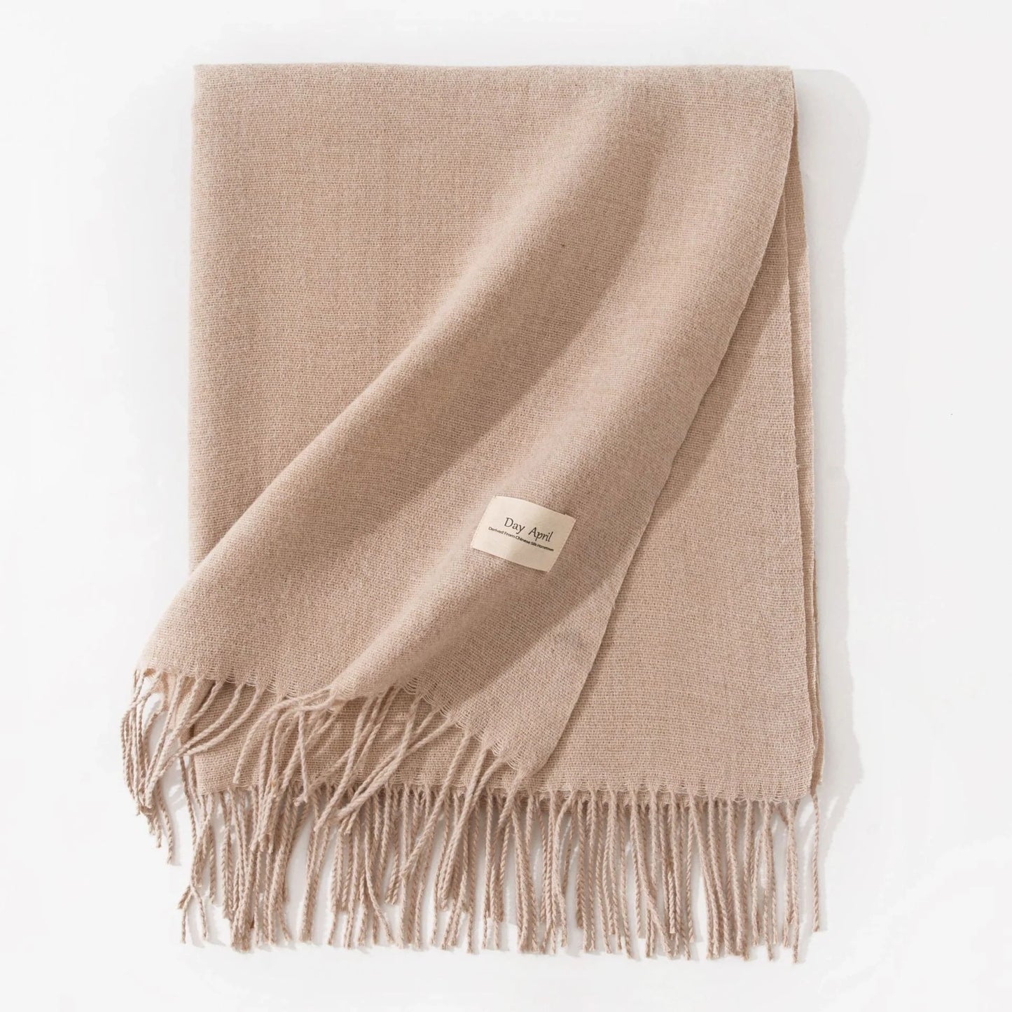 Elegant artificial cashmere scarf for women in various colors, perfect for winter warmth and style.