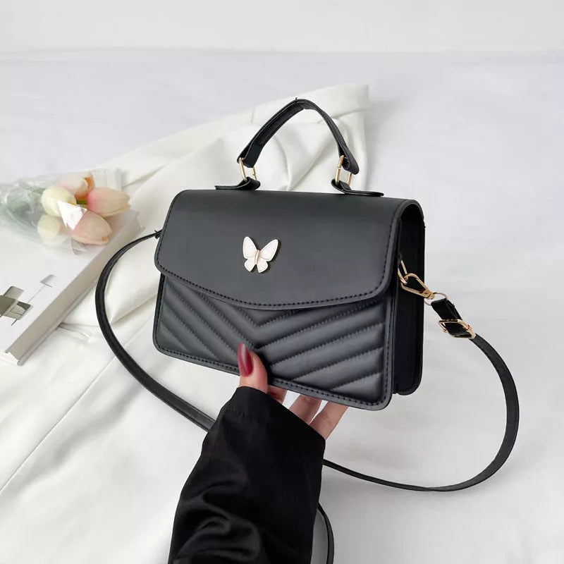 Women's PU Shoulder Messenger Bag in multiple colours with adjustable strap