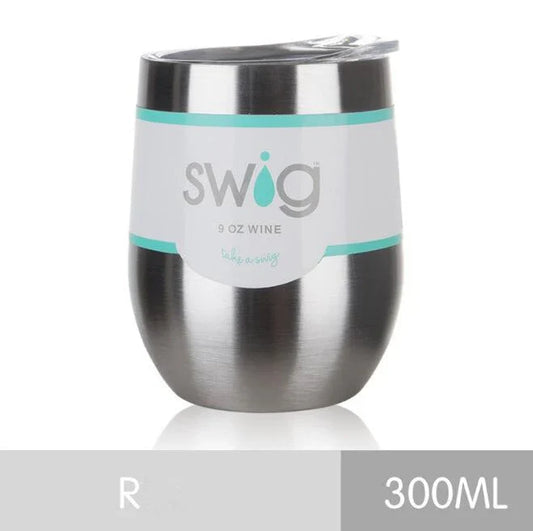 9 oz insulated stainless steel tumbler mug with lid in various vibrant colours, perfect for hot and cold beverages