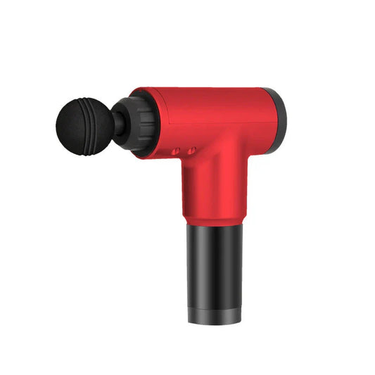 Premium muscle massage gun with interchangeable heads for targeted relief and relaxation