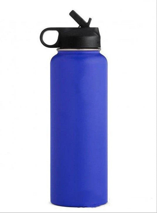 Premium stainless steel insulated tumbler with push-button lid and sleek design for outdoor adventures and active lifestyles.