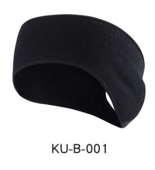 Cozy, contoured fleece headband in multiple colors for sports, fitness, and outdoor workouts