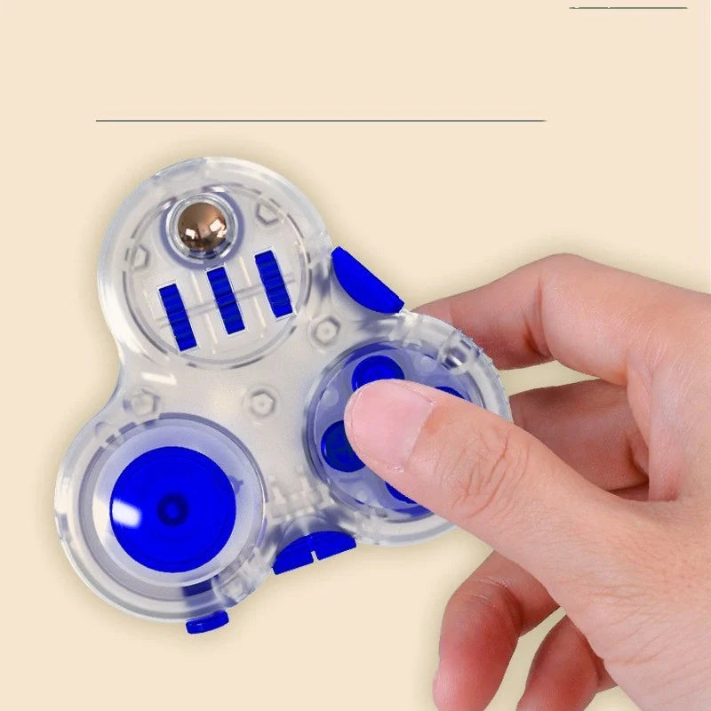 Vibrato Explosive Puzzle and Fun Rubik Cube Toy with 10 fidget functions for stress relief