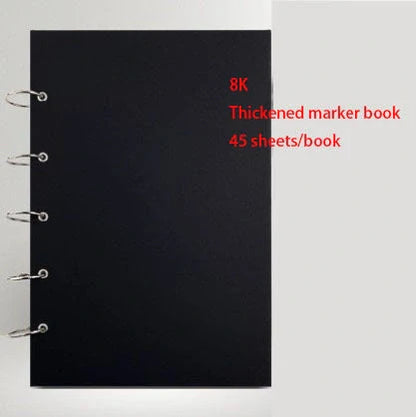 Premium Freehand Sketchbook with Vibrant Cover Designs - Versatile Notebook for Artists in the UK