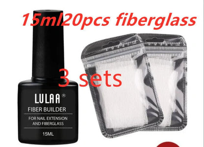 Professional Nail Extension Fiber Set for at-home salon-quality nails