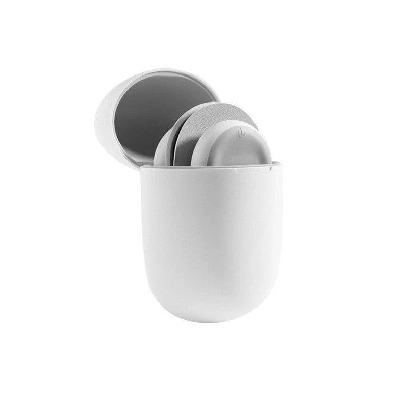 Compact Pocket Massager with low-frequency pulse technology for neck, back, and shoulder massage relief
