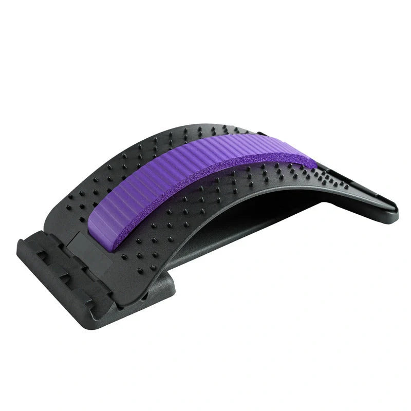 Adjustable Lumbar Orthosis for back pain relief with magnetic points and plastic pins