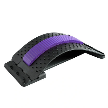 Adjustable Lumbar Orthosis for back pain relief with magnetic points and plastic pins