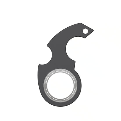 Premium fidget spinner keychain made with durable zinc alloy, available in multiple vibrant colours for stress relief and improved focus