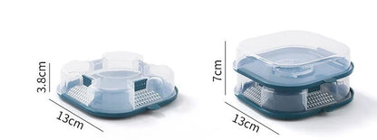 Premium cockroach trap made of durable materials with a trapdoor design and automatic signalling system for effective pest control