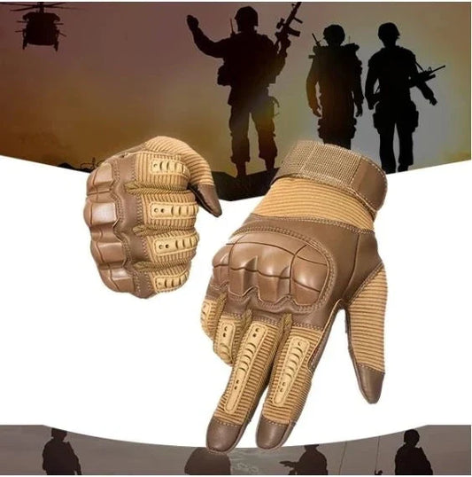 Tactical Touch Screen Gloves for Outdoor Sports and Activities with Ergonomic Design, Reinforced Palm, and Touch-Screen Compatibility