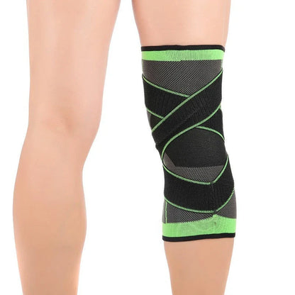 Sports knee brace with adjustable pressure design for active lifestyles