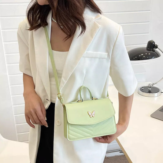 Women's PU Shoulder Messenger Bag in multiple colours with adjustable strap