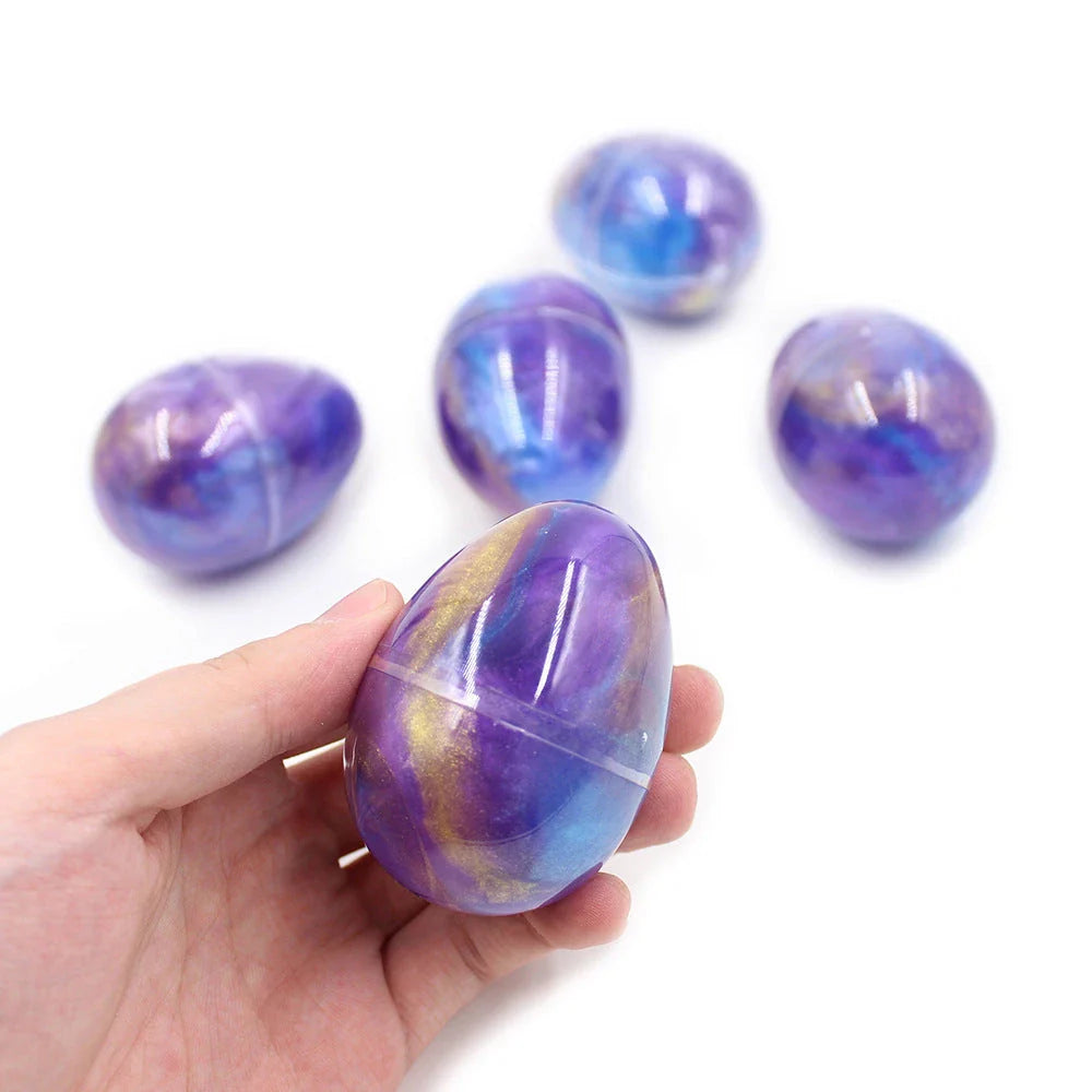 Premium soft squishy sensory ball in green and blue colors, a captivating fidget toy for children in the UK