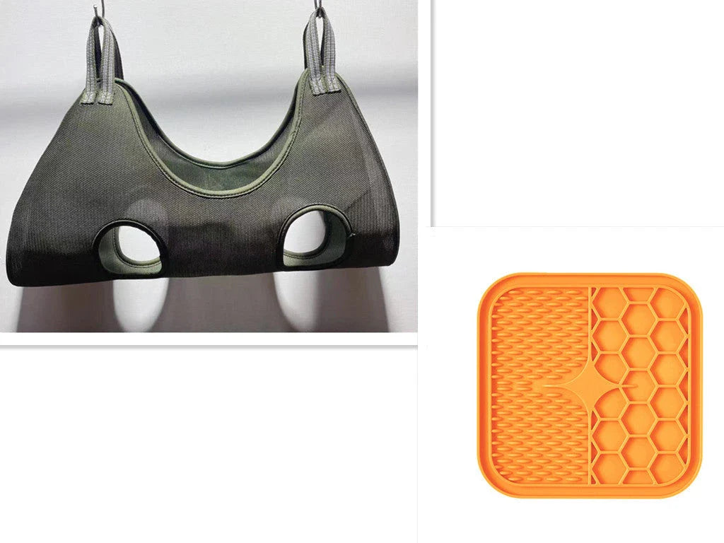 Premium Nail Trimming Hammock for Small and Medium Cats and Dogs in Various Colours