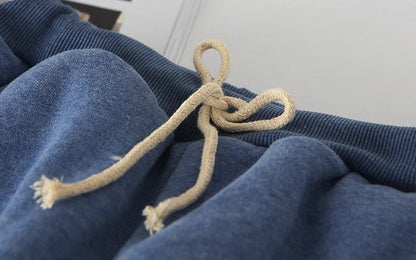 Cotton lamb velvet padded sweatpants in various colours and sizes
