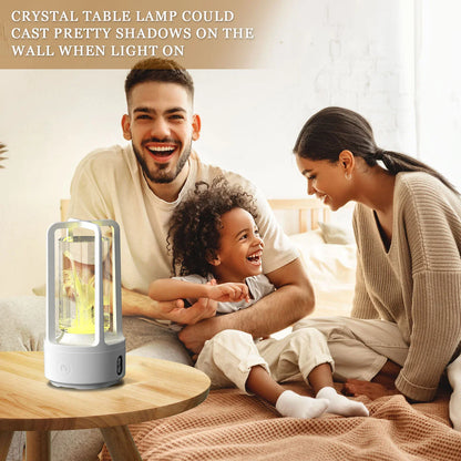 Elegant 2-in-1 Bluetooth speaker lamp with touch control, available in various color and design options
