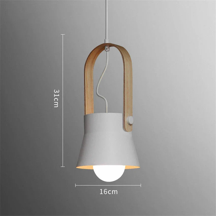 Stylish Nordic-inspired pendant lights with a sleek, industrial-loft design, perfect for modern home decor