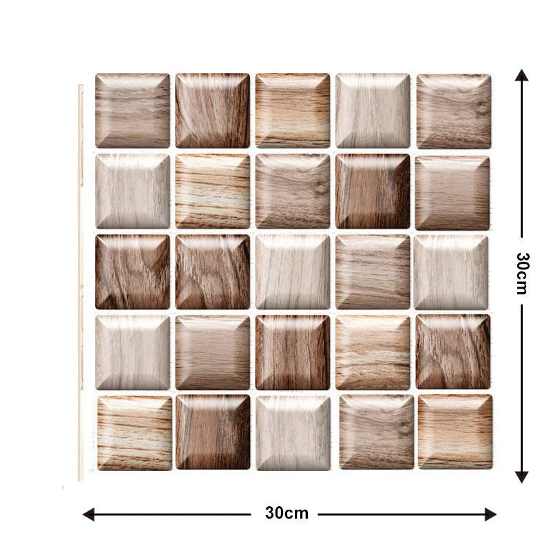 Brick texture self-adhesive wallpaper for moisture-proof home decoration