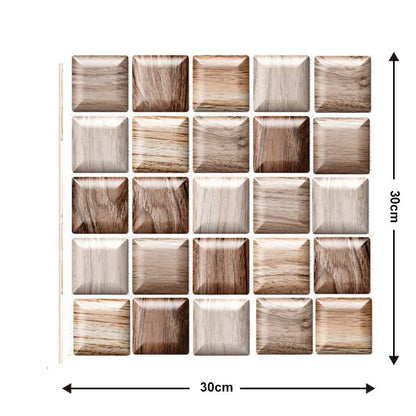 Brick texture self-adhesive wallpaper for moisture-proof home decoration