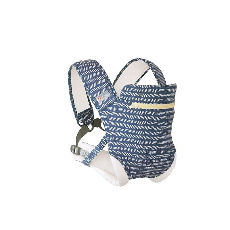 Baby backpack carrier with hipseat in various colours for secure infant transport