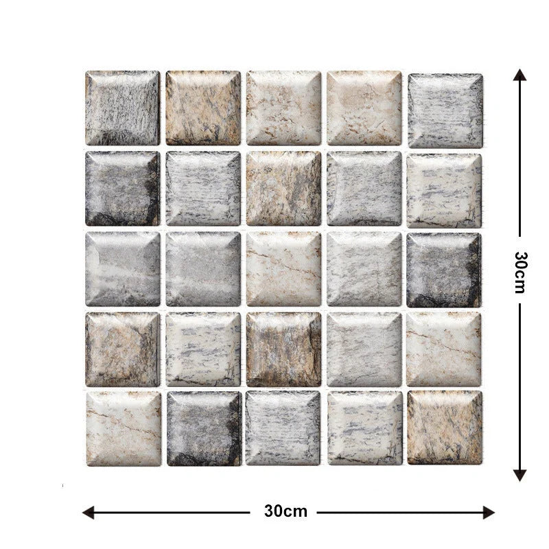 Brick texture self-adhesive wallpaper for moisture-proof home decoration