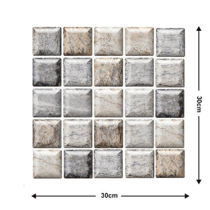 Brick texture self-adhesive wallpaper for moisture-proof home decoration