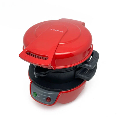 Versatile 3-in-1 breakfast maker with sandwich maker, waffle iron, and egg cooker functions