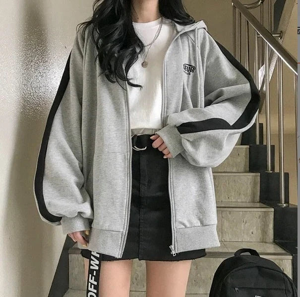 Cosy fleece loose cardigan jacket with lace detailing in various colours