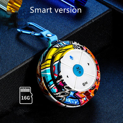 Premium portable Bluetooth speaker with advanced audio processing, durable design, and long-lasting battery life