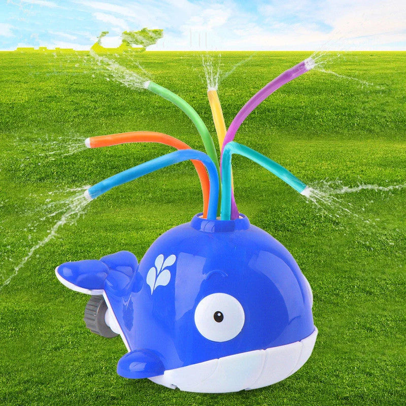 Cartoon sprinkler water toy for baby and toddler summer play