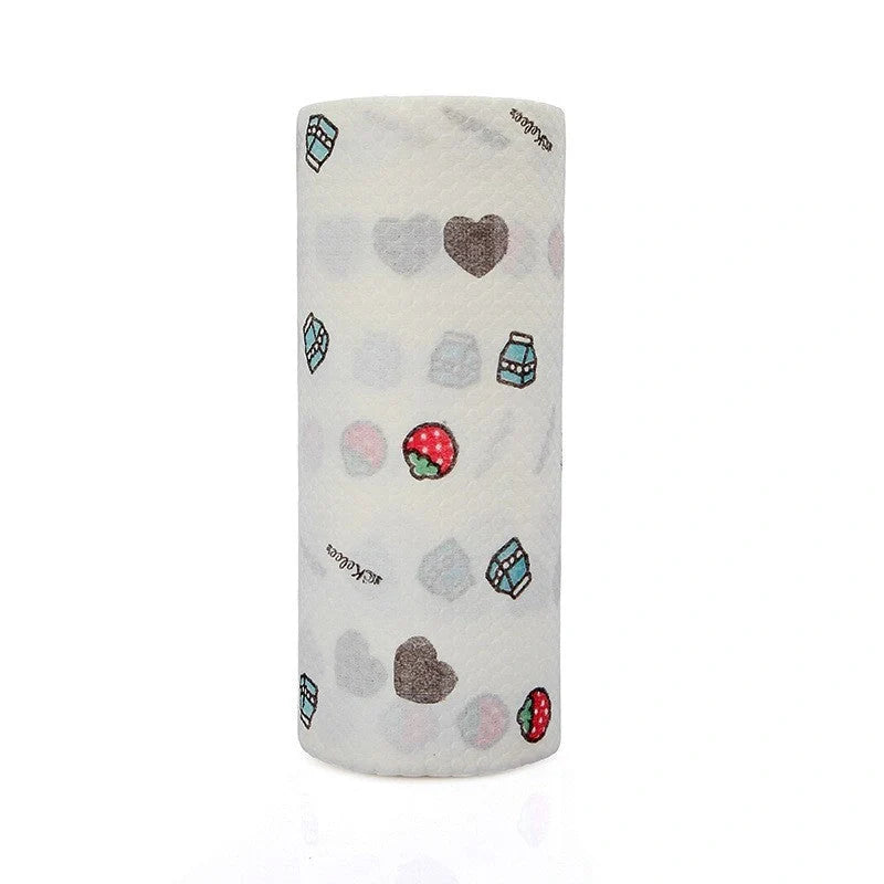 Disposable Non-Woven Rag in various colors, showing absorbency and durability