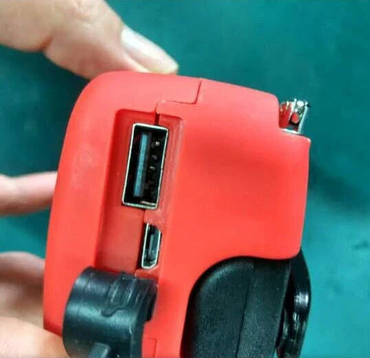 Portable Solar Hand Crank Radio with USB Charging and Flashlight - Versatile Off-Grid Power and Illumination for Outdoor Adventures and Emergency Preparedness
