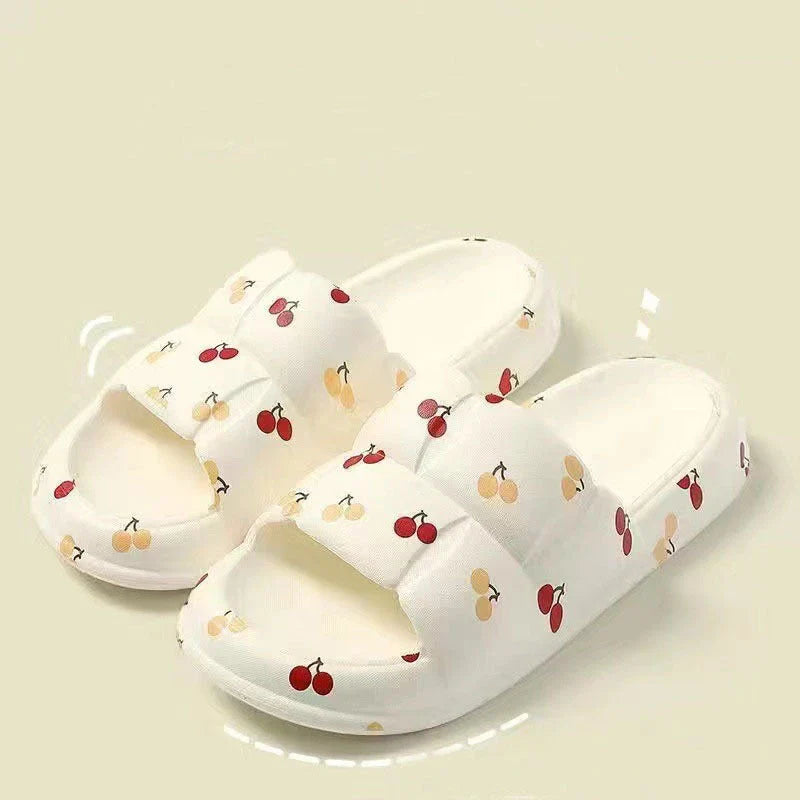 Plush Comfort Bathroom Slides in various vibrant colors, featuring soft EVA soles and water-resistant design