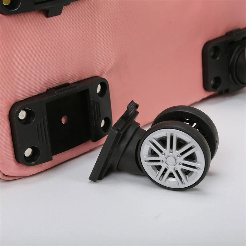 Universal Wheel Travel Bag in various colours with double-layer dry and wet separation