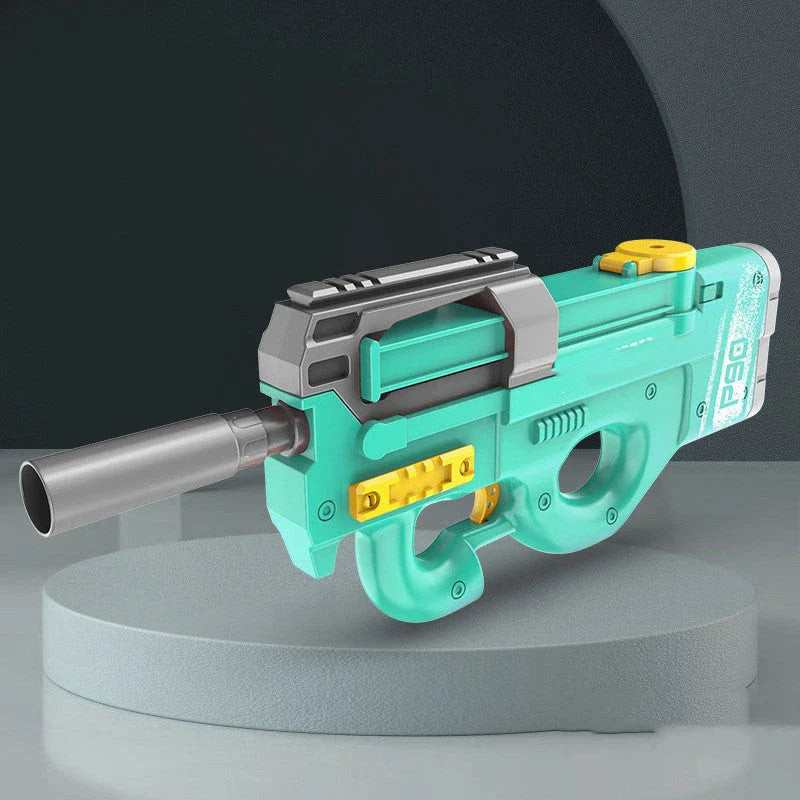 Premium high-powered electric water blaster with sleek design, long-range water stream, and large water capacity for endless summer fun