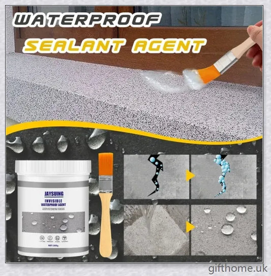 300g transparent waterproof adhesive for sealing cracks and preventing leaks on exterior walls, bathroom floors, and more