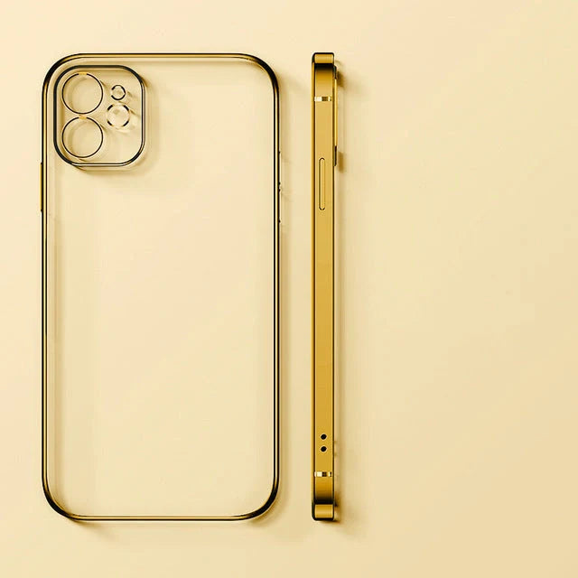 Transparent and ultra-thin mobile phone case in various colours for iPhone 12 Pro Max
