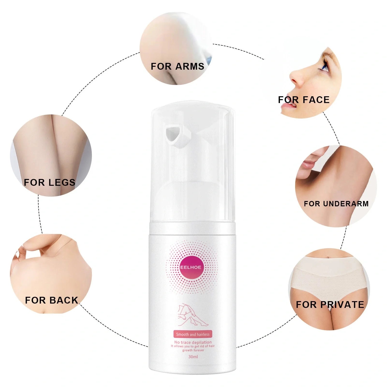 Honey Hair Removal Spray for smooth, hair-free skin