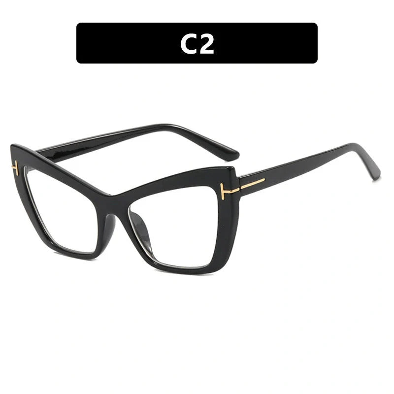Anti-blue light glasses in various colours with butterfly frame design