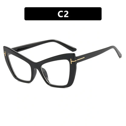 Anti-blue light glasses in various colours with butterfly frame design