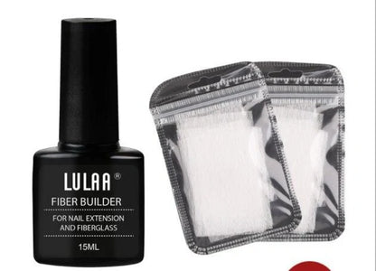 Professional Nail Extension Fiber Set for at-home salon-quality nails