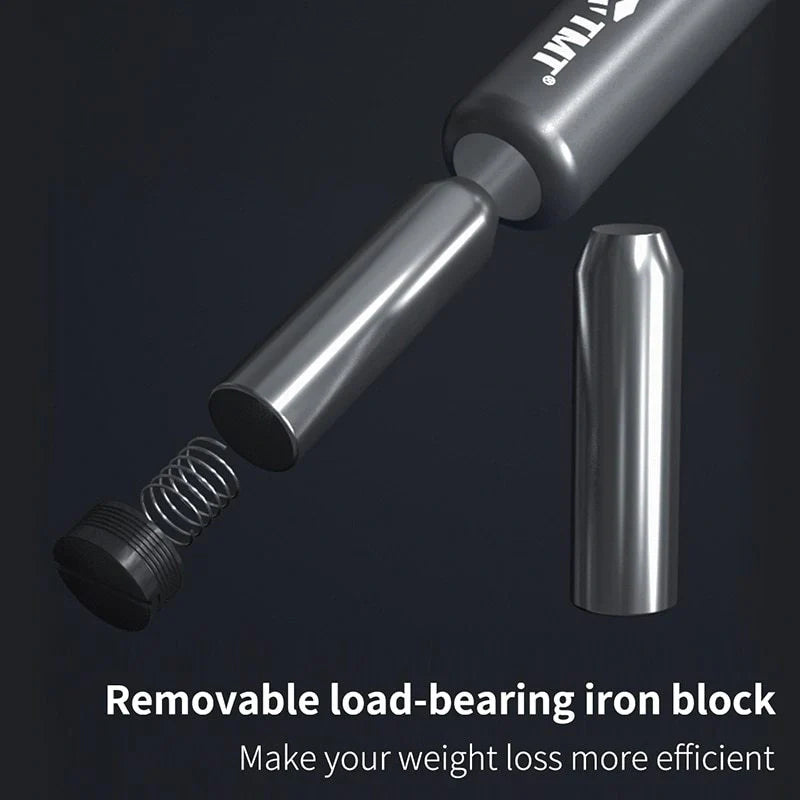 Adult Gravity Skipping Rope with heavy iron components and ergonomic silicone handles