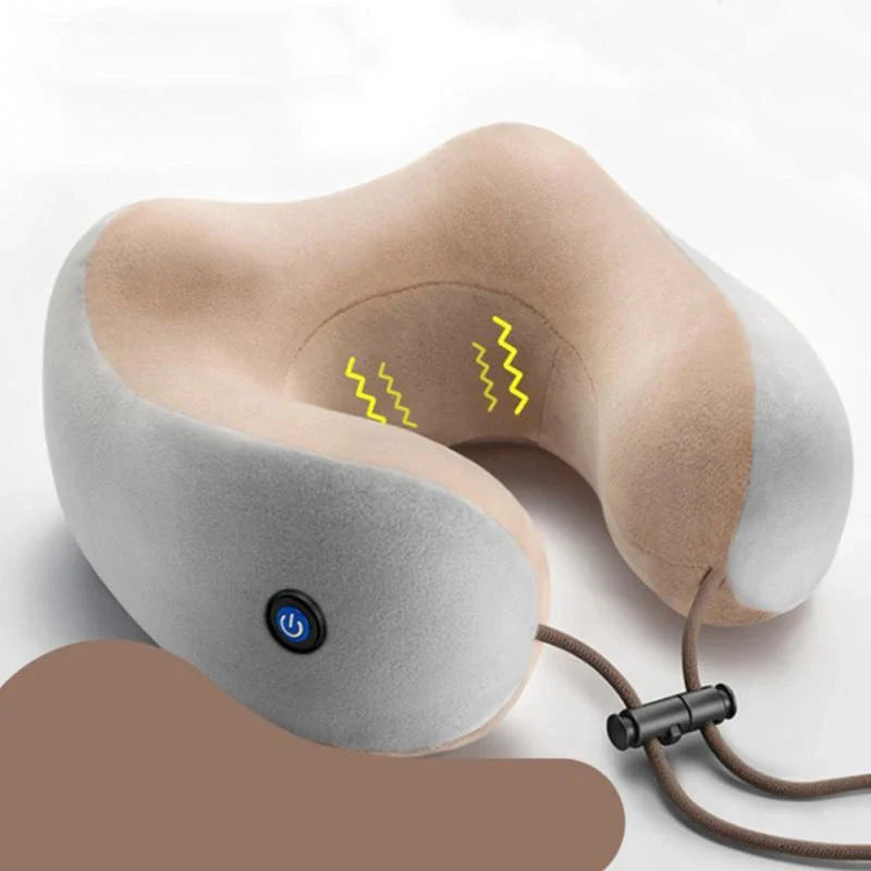Luxurious Therapeutic Neck and Shoulder Massager with Premium Velvet Exterior and Customisable Massage Settings