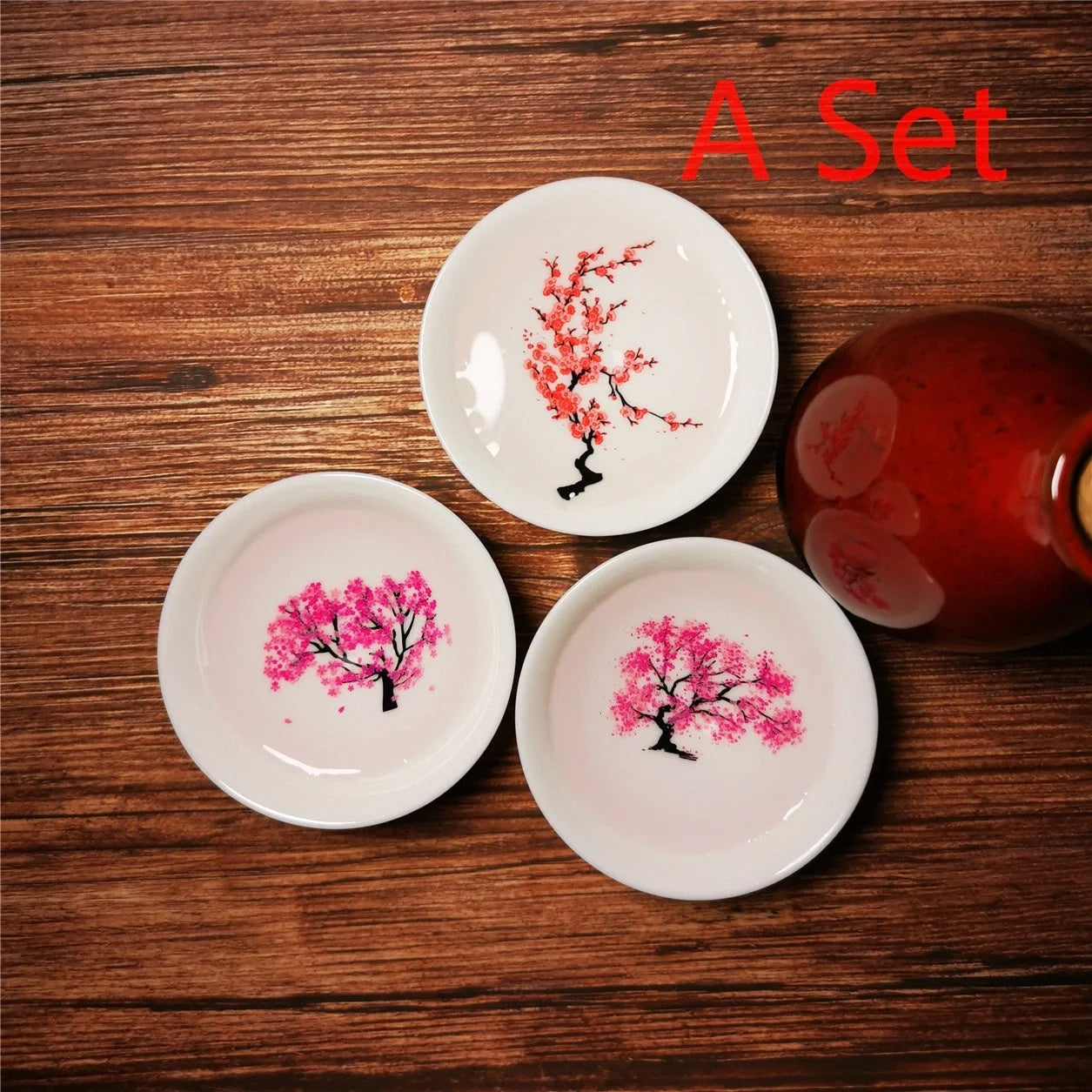 Magic Sakura Cup - Ceramic tea cup with temperature-sensitive sakura design
