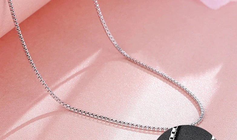Elegant S925 Sterling Silver Necklace showcasing timeless design and quality craftsmanship