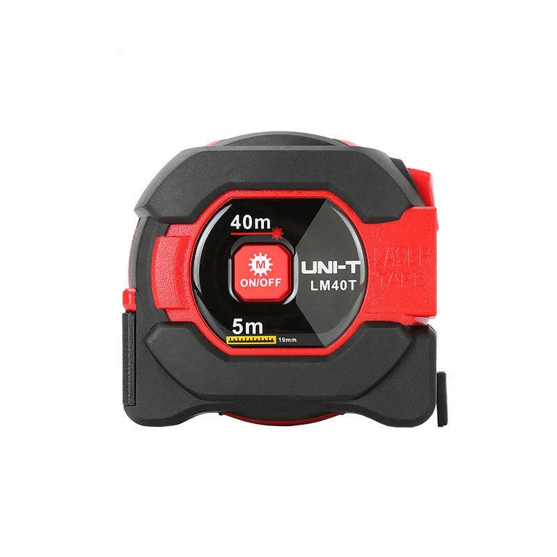 UNI-T Laser Measuring Tape with digital display and compact design