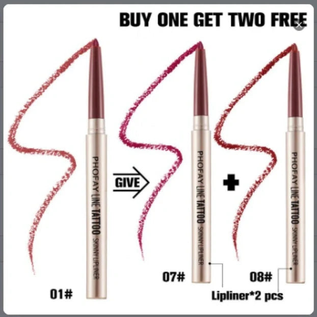 PHOFAY Lipliner with waterproof and anti-fading properties for long-lasting lip definition