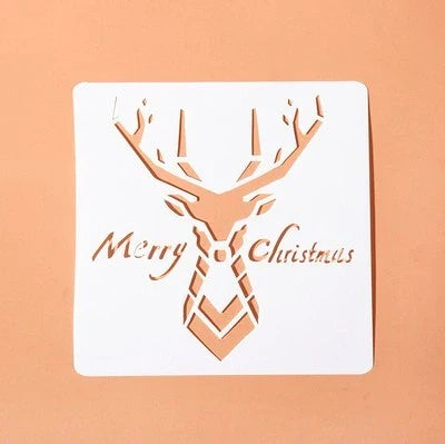 DIY Christmas Hand Tent Album Grow Up Template for creative crafting