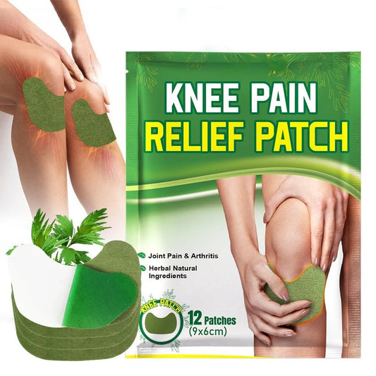 Argy Wormwood Knee Plaster pack with self-heating analgesic for joint care